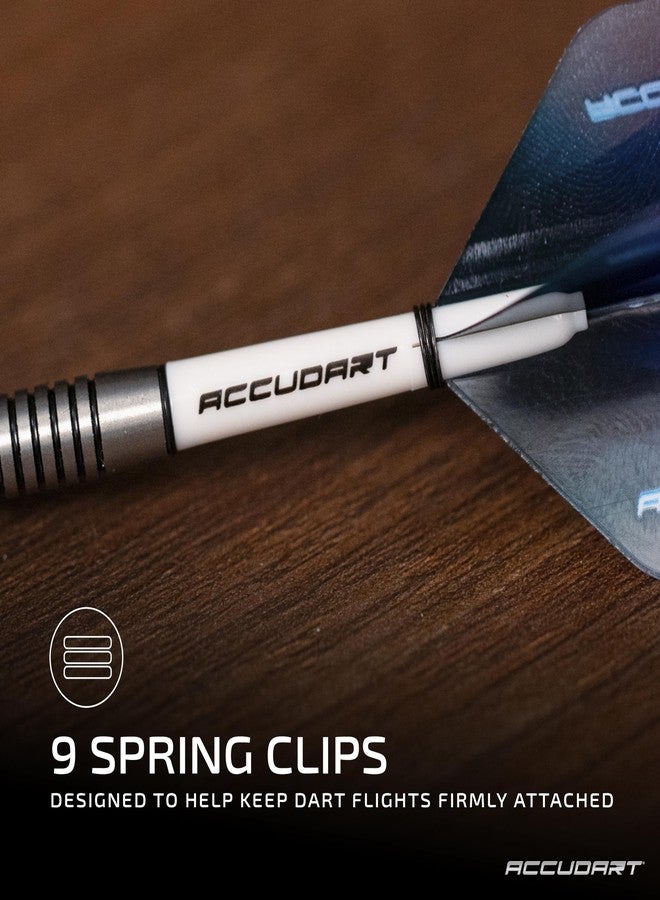 Accudart Dart Tune‑Up Kit – Flights, Shafts, Flight Protectors, Spring Clips, O‑Rings & Dart Tool – Complete Dart Accessory Set for Steel or Soft Tip Darts - Image 5