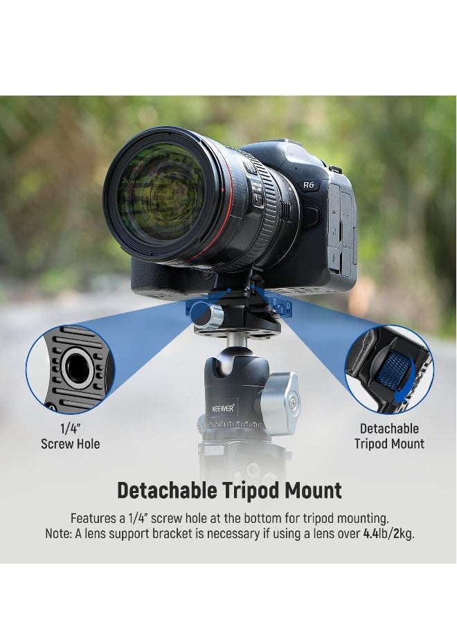 Generic - EF to EOS R Mount Adapter, EF/EF-S Lens to RF Mount Camera Autofocus Converter Ring Compatible with Canon EOS R Ra RP R6 Mark II R6 R5 R3 R7 R10 R8 R50 - Image 1
