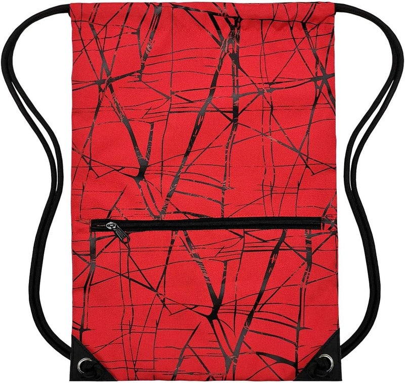 HOLYLUCK Drawstring Backpack Bag Sport Gym Sackpack - Image 4