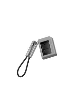 SHARGE SHARGE DISK-Grey M.2 NVMe Reader SSD Enclosure with Active Cooling System 10Gbps USB C 3.2 Gen2  Supports M Keys and Size 2230 SSDs Compatible with Windows iPhone PS5 Steam Deck  - Image 1