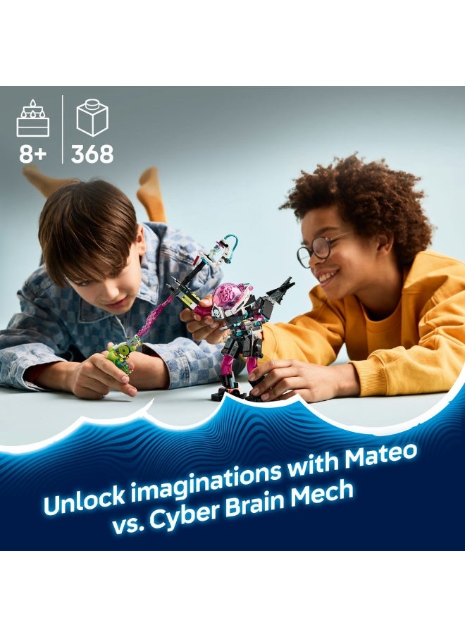 LEGO Dreamzzz Mateo Vs. Cyber Brain Mech 71495 (368) Pieces  - Image 3