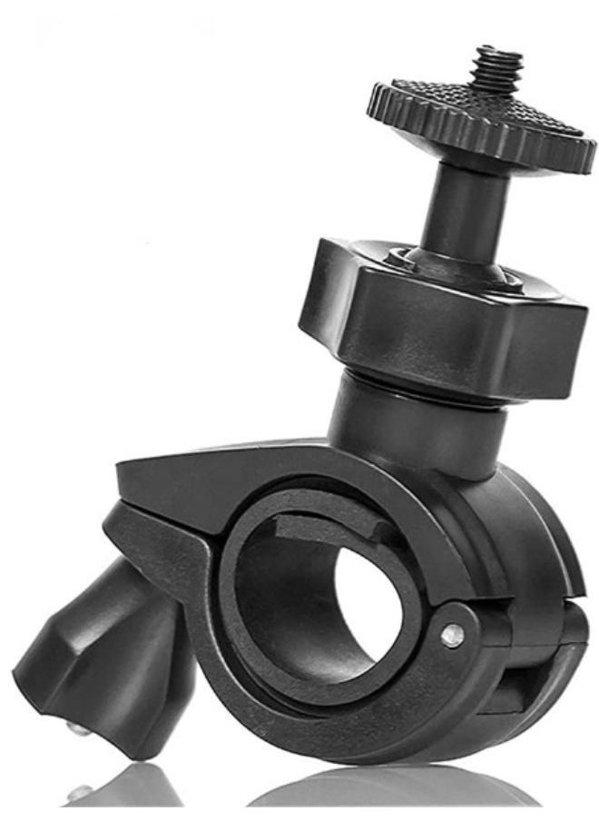 Generic - Bike Handle Bar Mount Clip Holder for Action Camera for Hero 11/10/9 for Insta360 for OSMO/Eken/SJCAM action camera - Image 1