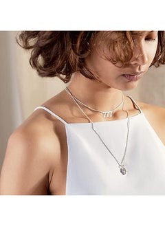 Generic Number Necklace Silver Stainless Steel Numerology Jewelry 444  - Image 3