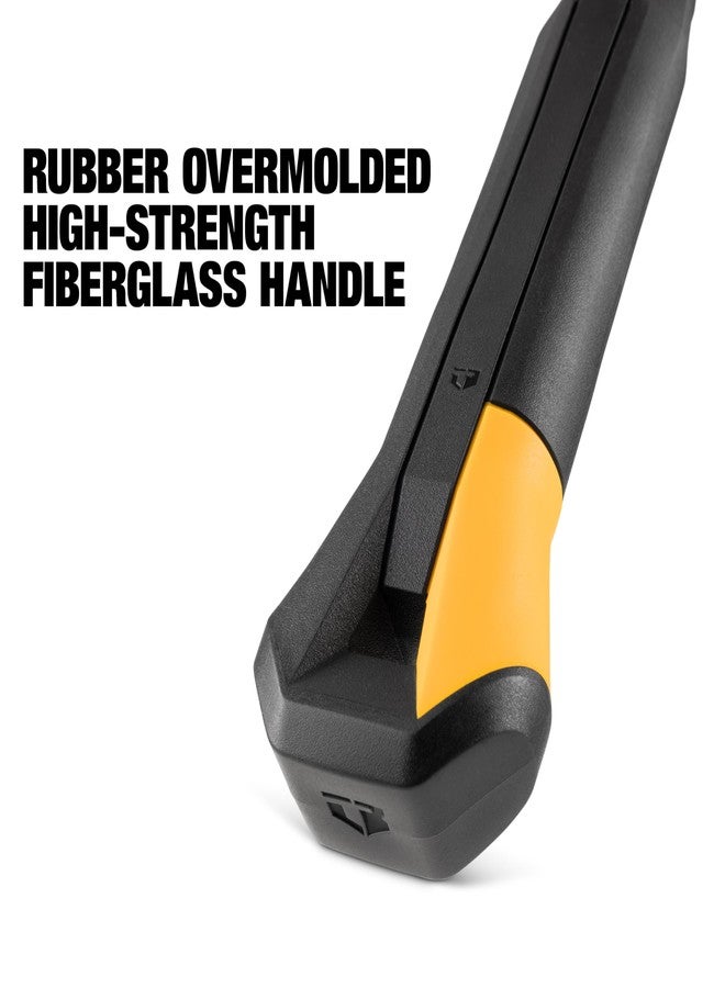 ToughBuilt - 4 lb. Fiberglass Blacksmith Hammer, Heavy-Duty Sledge Hammer with Drop-Forged Steel Head, Shock-Absorbing Fiberglass Handle, and Precision Balance for Professional Use (TB-H1-1BS-F4) - Image 5