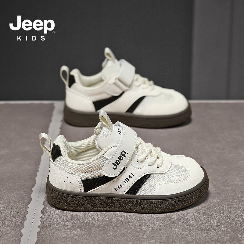 Jeep Children'S Shoes 2025 Spring New Comfortable Lightweight Children'S Shoes Breathable Mesh Women'S Shoes All-Match Men'S Shoes - Image 3