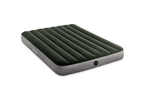 Intex 64108E DuraBeam Standard Prestige Air Mattress FiberTech Full Size 10in Bed Height 600lb Weight Capacity Pump Sold Separately - Image 1