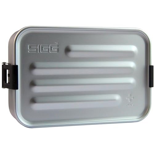 SIGG - Metal Lunch Box Plus - Food Container with Compartments - Swiss Design - Dishwasher Safe - Ultra Light - S/L - Image 1