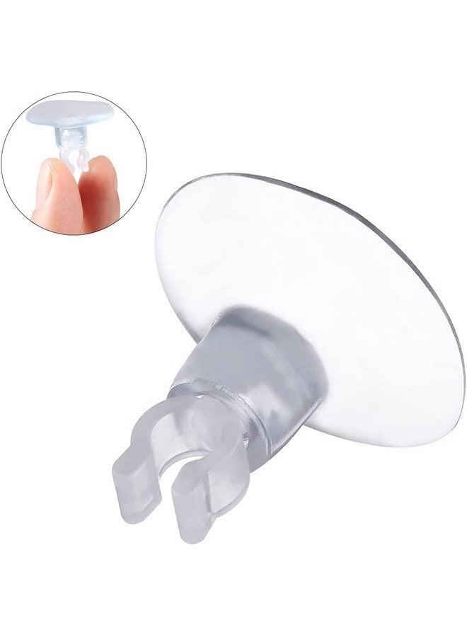 VAYINATO Aquarium Airline Tubing Suction Cup Transparent, 20 Pcs - Fish Tank Air Hose Suction Cup Holder Connector - Aquaculture Aeration Setup Accessories By Petzlifeworld - Image 2