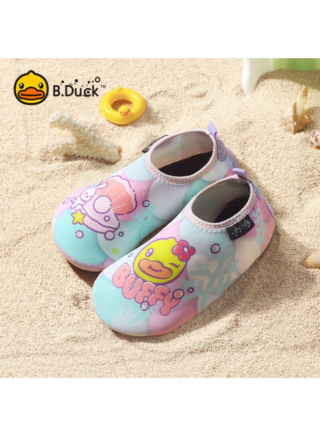 B.duck Children's Beach Shoes, Boys And Girls Swimming Shoes, Non-slip Breathable Anti-puncture Outdoor Stream Tracing Shoes - Image 1