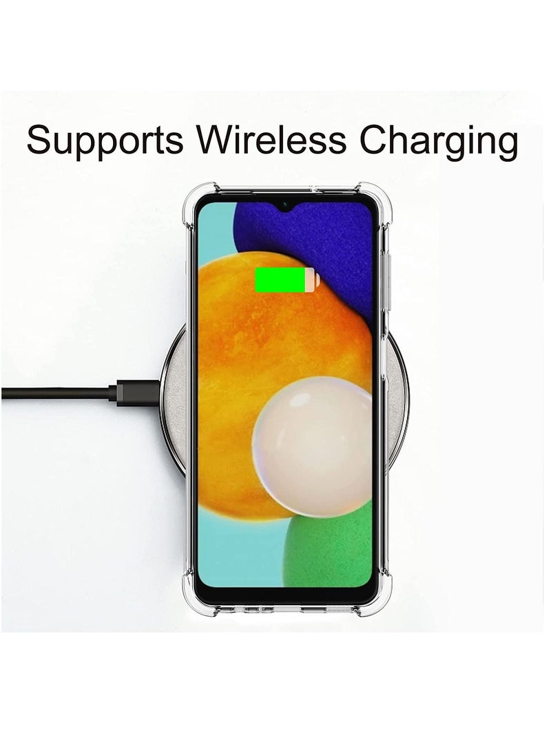 DUSALA Galaxy A13 5G Case Clear,Samsung A13 5G Case Transparent Reinforced Corners TPU Shock-Absorption Flexible Cell Phone Cover - Image 4