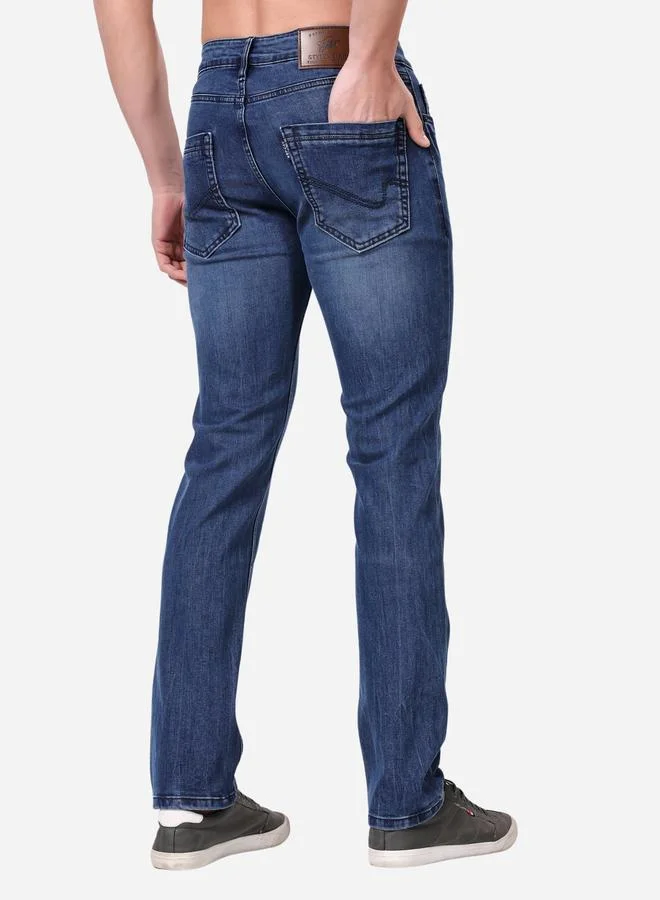 ستايلوكس Stylox Mid Rise Slim Fit Faded Jeans