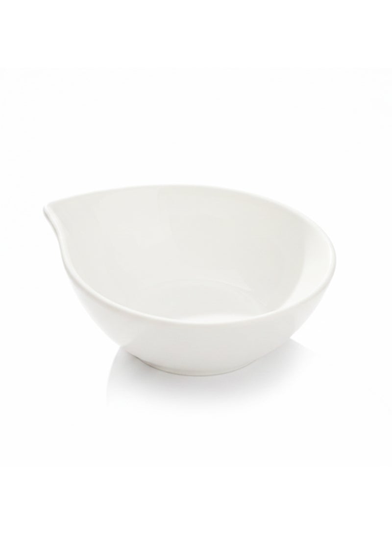 Shallow MAY 3PCS White Porcelain Bowls – 12cm Iftar Serving Set for Dates, Nuts & Ramadan Iftar Serving & Timeless - Image 2