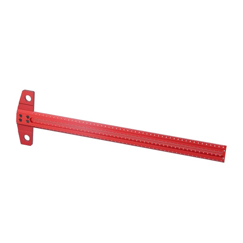 T Type Square Ruler Right Angle Scribe 500mm Aluminum Marking Precision Measuring Tool for Woodworking Glass Crafting - Image 5