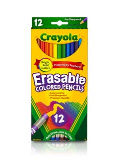 Crayola Erasable Colored Pencils, 12 Count  - Image 2