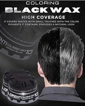 LORENTI شمع تلوين الشعر لورينتي لتصفيف الشعر DIY سهل الغسل تركيبة نباتية تأثير غير لامع 150 مل - Image 2