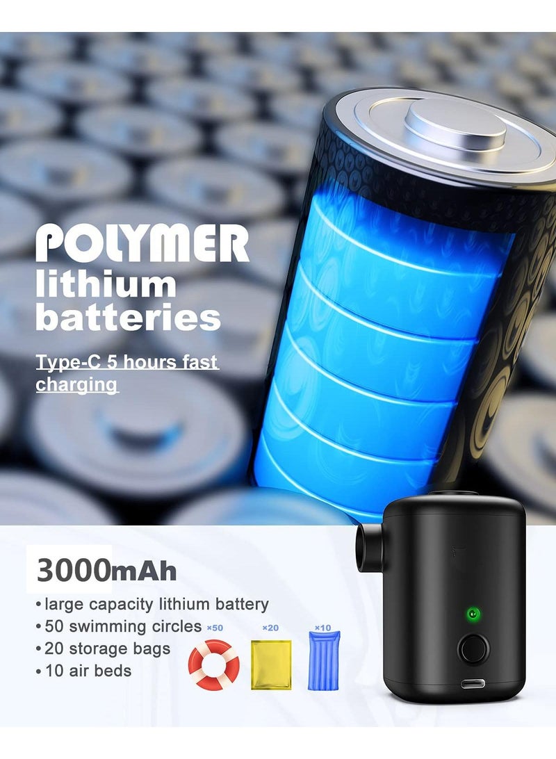 Y&D Outdoor Dual Purpose Portable Mini Electric Wireless Air Pump  - Image 4