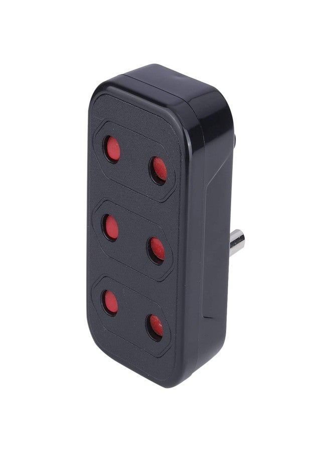MX Universal 3-Pin Multi Plug Type D Socket 3 × 2-Pin Outlets Converter 5A to 15A Adapter for Home, Office,Travel Multi Plug Extension, Universal Socket Converter, Power Adapter-Pack 2 - Image 2
