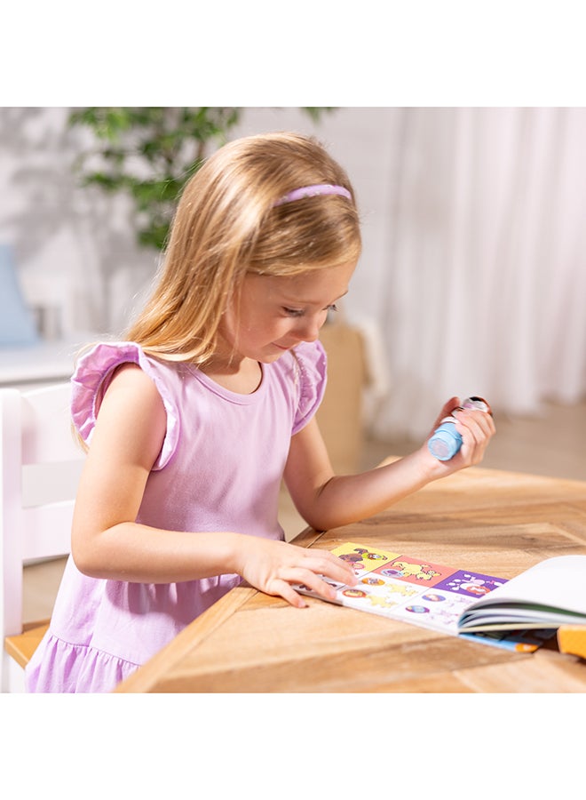 Melissa & Doug 24-Page Activity Pad and Sticker Stamper, 300 Stickers, Arts and Crafts Fidget Toy Collectible Character  - Image 4
