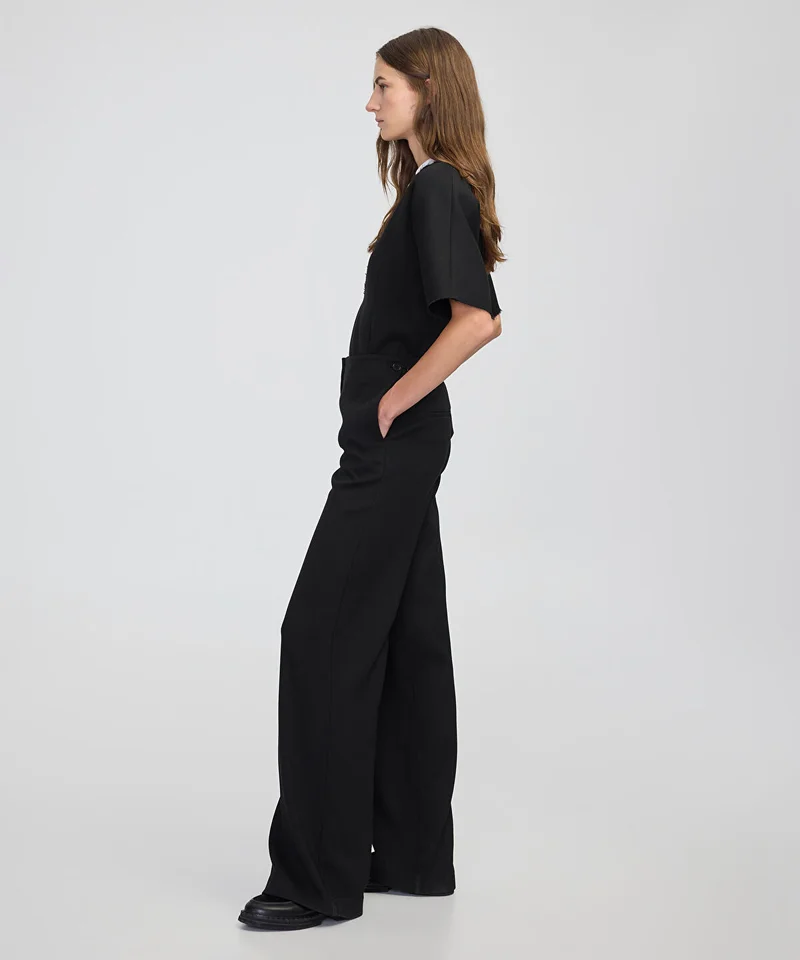 Ipekyol Wide-Leg Trousers with Buttons