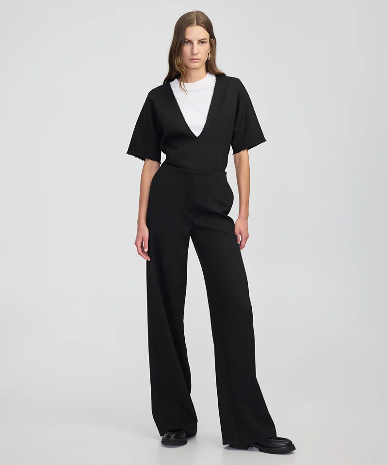 Ipekyol Wide-Leg Trousers with Buttons
