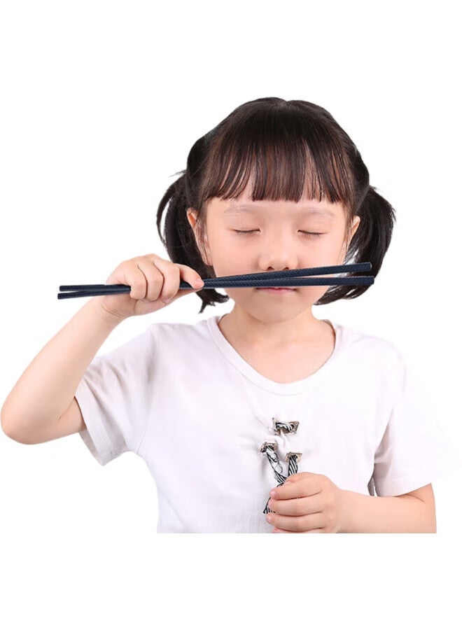 JD.com Jingzao Chopsticks, Heat-Resistant Light Alloy Chopsticks, Mold-Resistant Chinese-Style Hotel And Home Use Chopsticks, 12 Pairs - Image 1