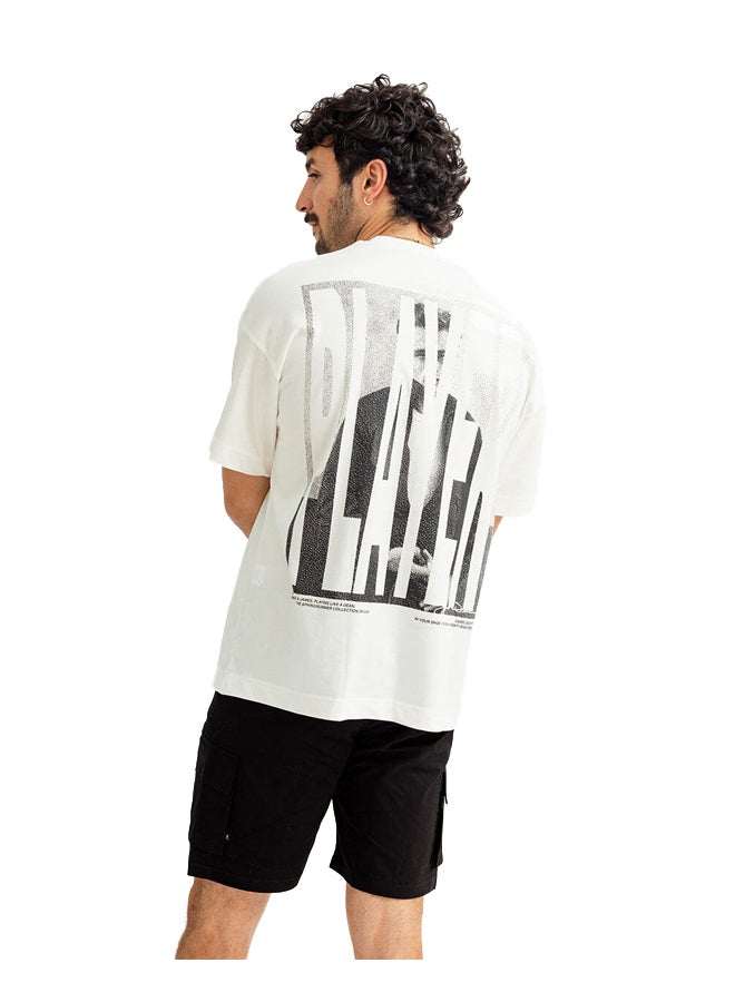In Your Shoe Player Printed Oversized Tee - Image 4
