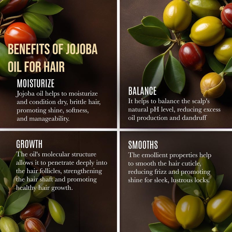 Renewalize ORGANIC JOJOBA OIL - Cold Pressed, Unrefined in 4 oz Dark Glass Bottle with Dropper | An essential daily or night time moisturizer for face, skin, nails, lips, beard & hair - Image 5
