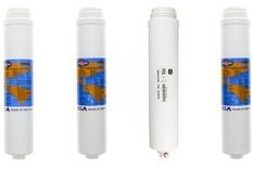 Omnipure Omnipure Q5605 2 Q5633 and Membrane Replacement Sediment Carbon Filter Cartridge Set w 50 GPD Membrane for Purotwist 4000 