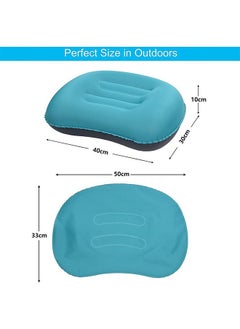 LENND Ultralight Inflating Travel/Camping Pillows - Compressible, Compact, Inflatable, Comfortable, Ergonomic Pillow for Neck & Lumbar Support and a Good Night Sleep while Camp, Backpacking  - Image 3
