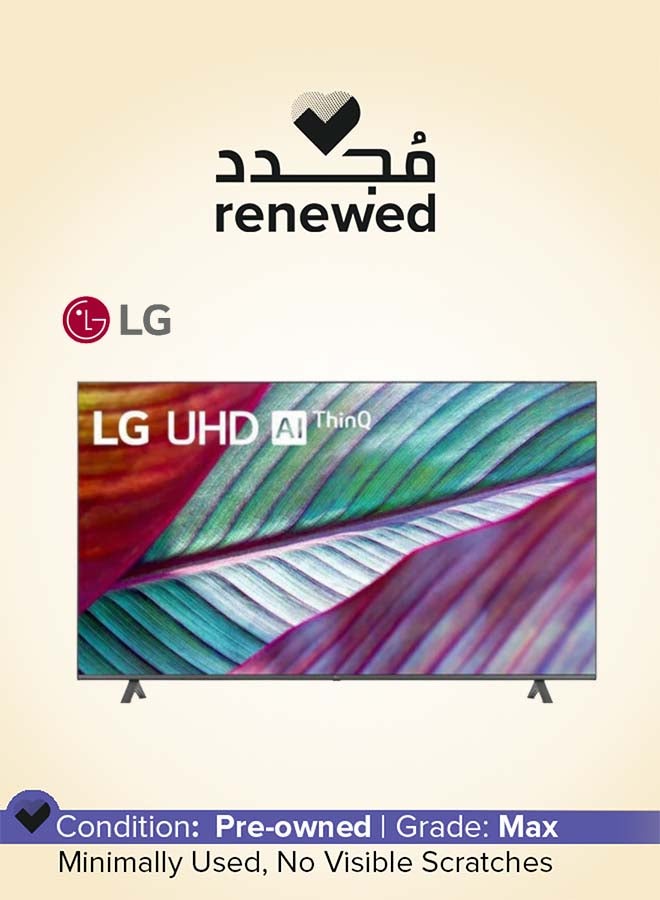 LG Renewed - 43-Inch 4K Smart TV - UHD Black - Image 1