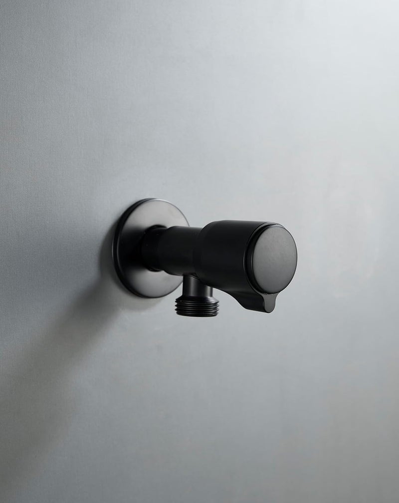 BRIMIX Heavy Duty Angle Valve G1/2 inch - Black - Image 2
