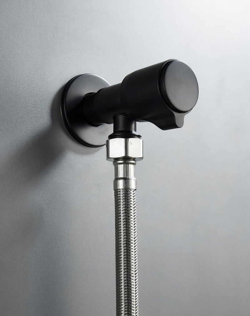 BRIMIX Heavy Duty Angle Valve G1/2 inch - Black - Image 4