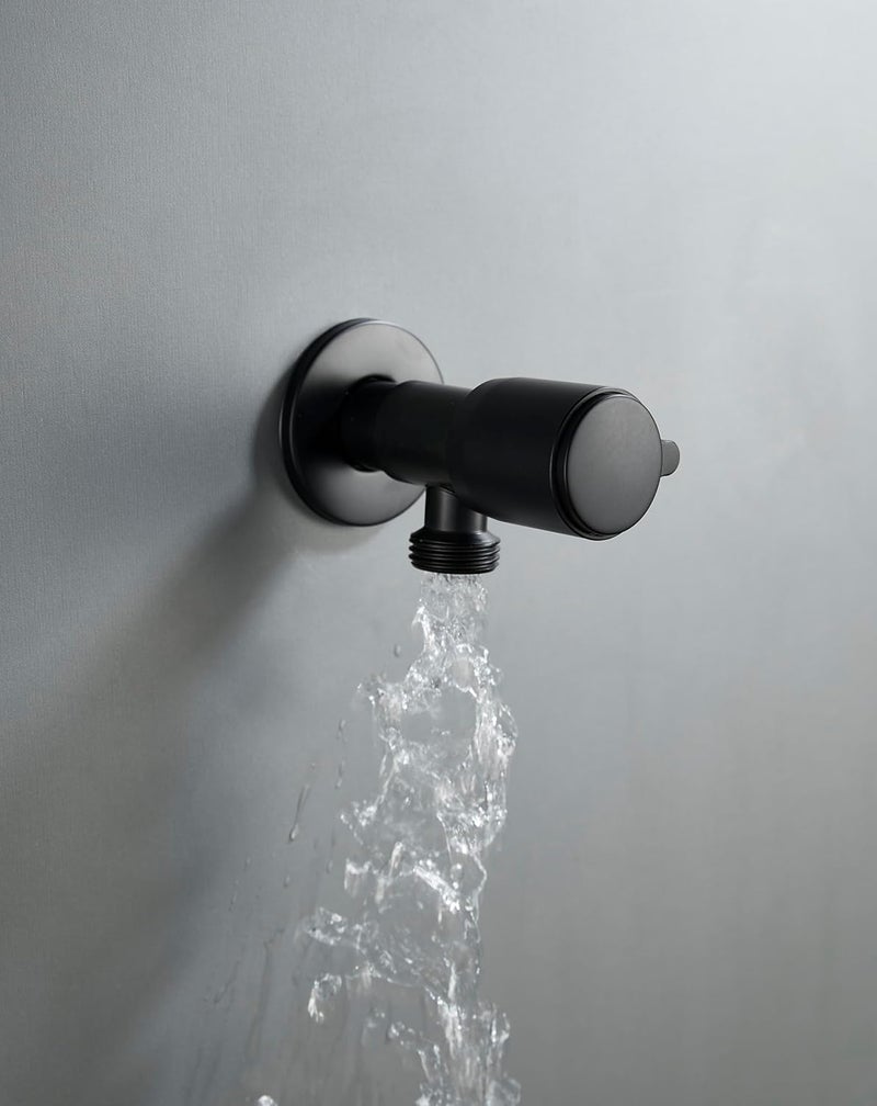 BRIMIX Heavy Duty Angle Valve G1/2 inch - Black - Image 3