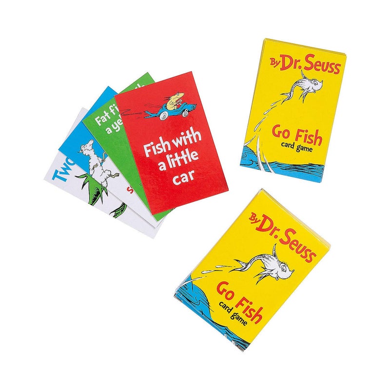 Fun Express Dr Seuss Go Fish Card Games 12 Sets - Image 3