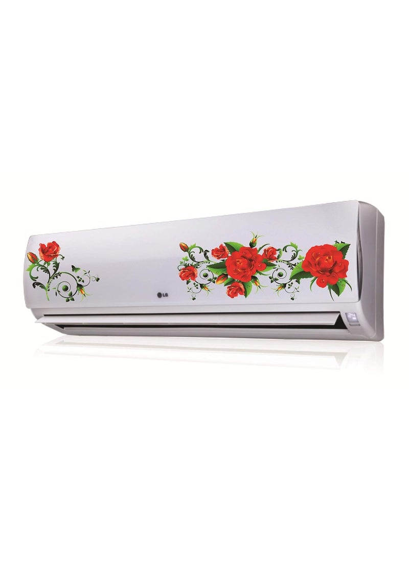 Sticker Studio Sticker Studio AC Sticker Wall Sticker Split Air Conditioner Sticker Multicolour Standard Size  - Image 2