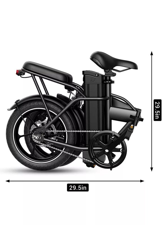 W2A Folding Electric Scooter with 350W High Speed Motor, 36V 8AH Battery, 40 KM/H Speed, 35 KM Range, Dual Disk Brakes, Carbon Alloy Frame and 16 Inches Tires