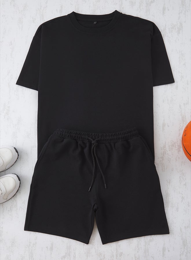 trendyol Black Oversize 3 Piece Uniform Set Teddington - Image 2