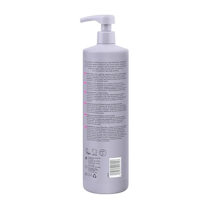 Noughty 97% Natural, To The Rescue Moisture Boost Conditioner, Sulfate Free Vegan Haircare, Hydrating Formula for Dry and Damaged Hair, with Sweet Almond and Sunflower Seed 33.8fl.oz - Image 2