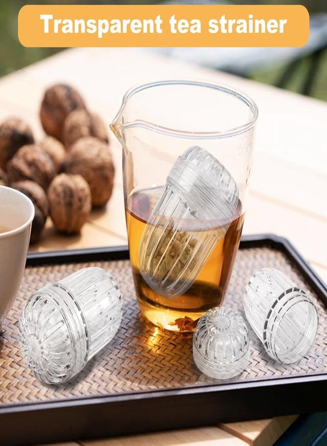 Ranjaner 3Pcs Fruit Infuser, Clear Tea Infuser Ball for Wide Mouth Bottles, Fruit Diffuse Tea Infuser Strainer Filters(Clear,Size:2 * 3.15inch) - Image 5