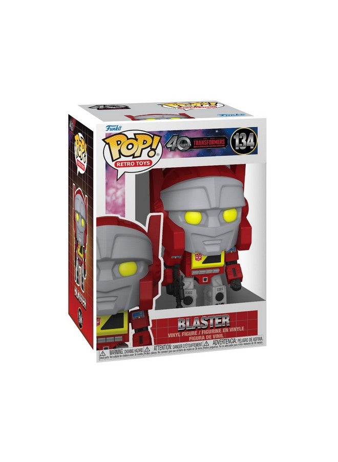 Funko Pop Retro Toys: Transformers: Generation 1-40th Anniversary, Blaster - Collectable Vinyl Figure - Gift Idea - Official Merchandise - Toys for Kids & Adults - Action/Adventure Fans - Image 1