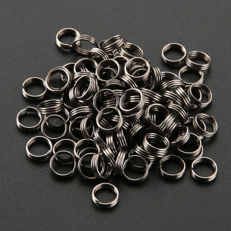 EORTA 100 Pieces Stainless Steel Dart Shaft Rings O-Ring Spring Ring for Dart Nylon Shafts Accessories, 4.15 MM - Image 3