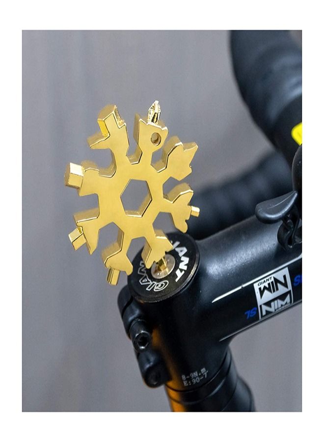 18-in-1 Snowflake Multi-Purpose Snow Window Tool Made of Scratch and Rust Resistant Solid Steel – SPS10 - Image 4