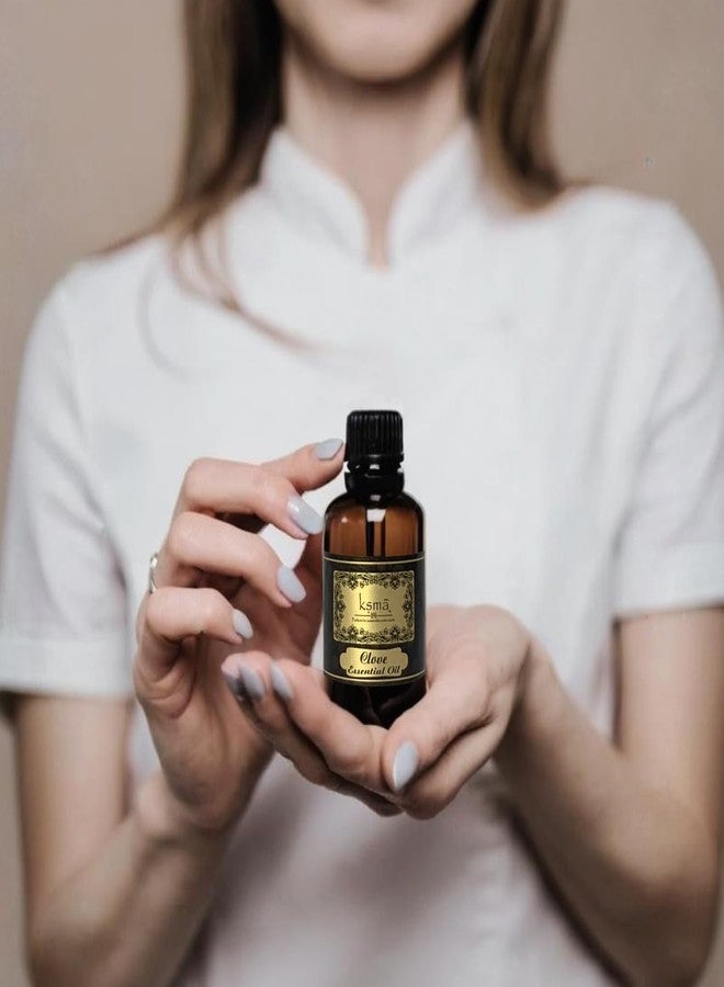 Ksma Clove Oil 15ml Premium Grade, Cold Pressed for Hair, Face, Skin, Moisturizes, Soothes Dryness, Aromatherapy, Makeup Remover (Without Dropper) - Image 3