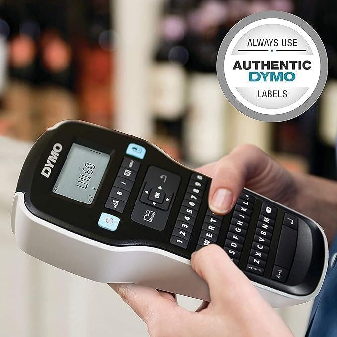 Dymo LabelManager 160 Label Printer | Hand Label Printer with QWERTY Keyboard | Includes Black and White D1 Label Tape (12mm) | for Home and Office - Image 2