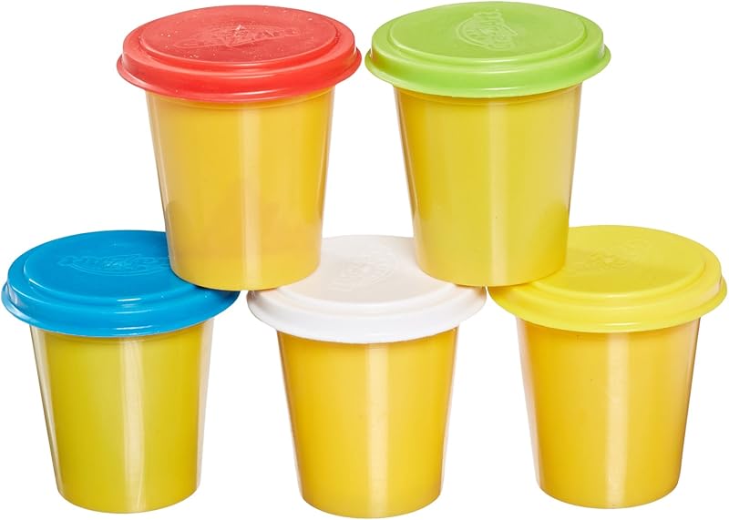 Cra-Z-Art Softee Dough Super Soft Modeling Compound 5-Pieces Set, 3 oz