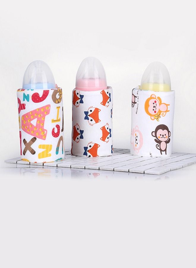 insular USB Warmer Sleeve Constant Temperature Portable Feeding Bottle Beverage Warming Bag  - Image 2