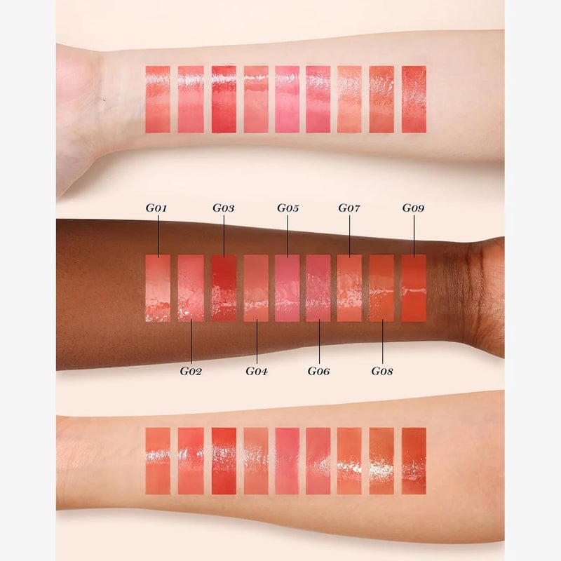 Flower Knows Midsummer Fairytales Lip Gloss-Glowy Moisturizing Coating Lip Lacquer-Hydrating Tinted Lip Oil for Girls & Women-Vegan & Cruelty Free - 0.17Fl Oz (G08 Mystery Island, 5 ml) - Image 3