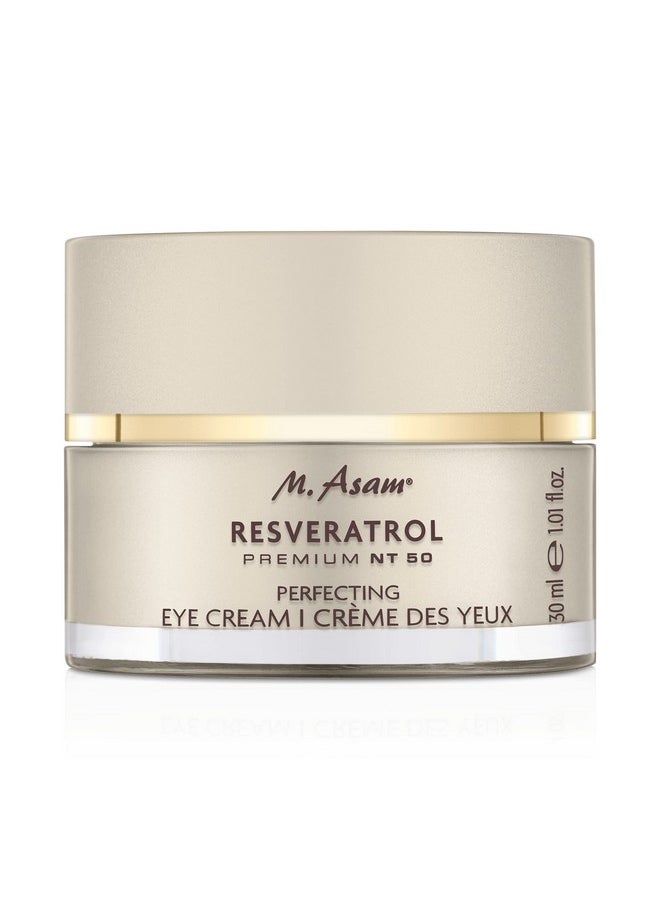 M.Asam Resveratrol Premium Nt50 Perfecting Eye Cream - Anti-Aging Under Eye Cream With Resveratrol & Hyaluronic Acid To Smooth Wrinkles & Fine Lines, Vegan Formula, 1.01 Fl Oz  - Image 1