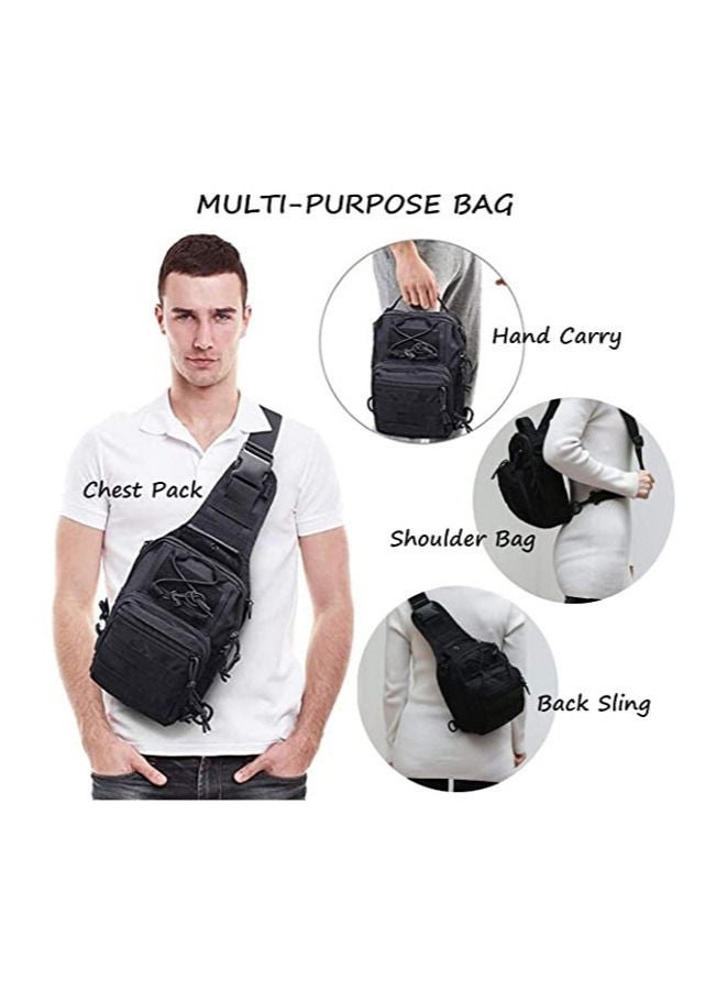 Tactical Shoulder Bag 600D Outdoor Military Sling Daypack Backpack  - Image 5