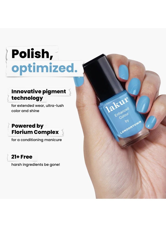 LondonTown Lakur Nail Polish  Hot Spring 12ml - Image 3